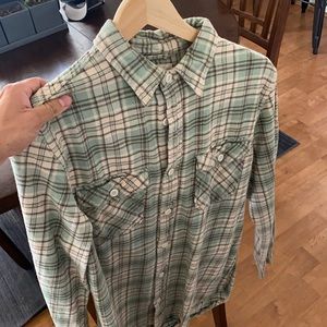 Teal Ralph Lauren flannel